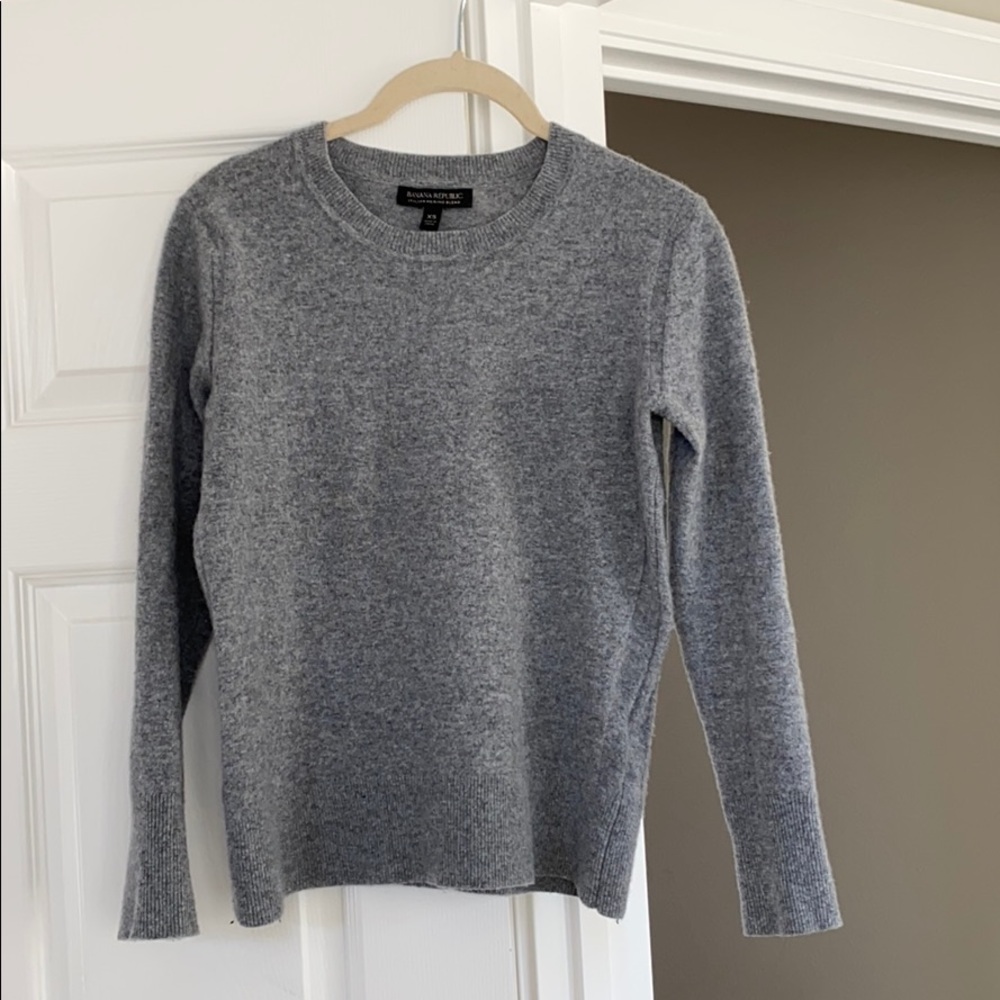 Banana republic Italian merino wool blend sweater